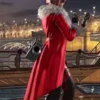 Tekken 8 Anna Williams Cosplay Red Coat Costume for Men Women