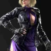 Tekken 8 Nina Williams Black Leather Jacket