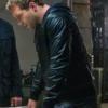 Terminator Genisys Jai Courtney Black Leather Jacket