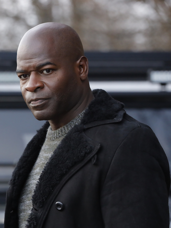 The Blacklist Dembe Zuma Black Peacoat