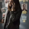 The Blacklist Elizabeth Keen Black Leather Jacket