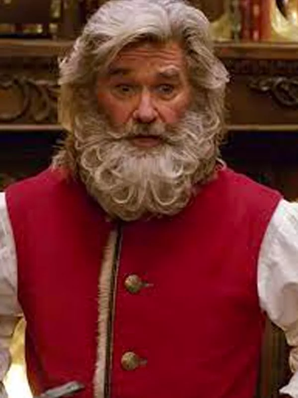 The Christmas Chronicles Goldie Hawn Shearling Red Vest for Men Women