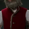 The Christmas Chronicles Goldie Hawn Shearling Red Vest for Men and Women
