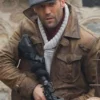 The Expendables 2 Jason Statham Brown Jacket