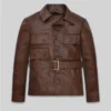 The Kings Man Conrad Oxford Brown Leather Jacket
