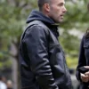 The Town Ben Affleck Black Leather Jacket