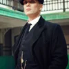 Thomas Shelby Peaky Blinders Black Coat