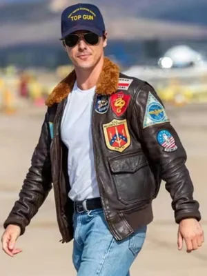 Top Gun Maverick Brown Jacket
