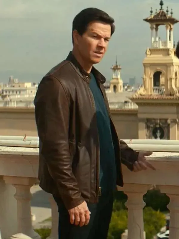 Uncharted Mark Wahlberg Brown Jacket