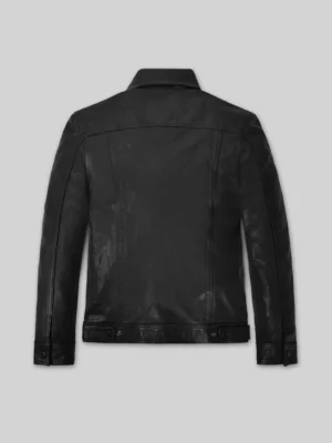 Uncharted Tom Holland Black Leather Jacket