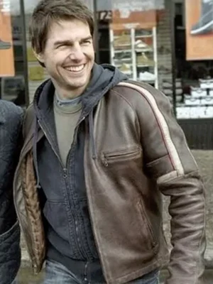 War of the Worlds Tom Cruise Leather Jacket