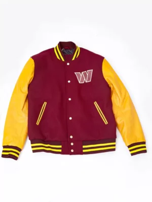 Washington Commanders Letterman Jacket for Men and Women