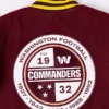 Washington Commanders Letterman Jacket for and Women