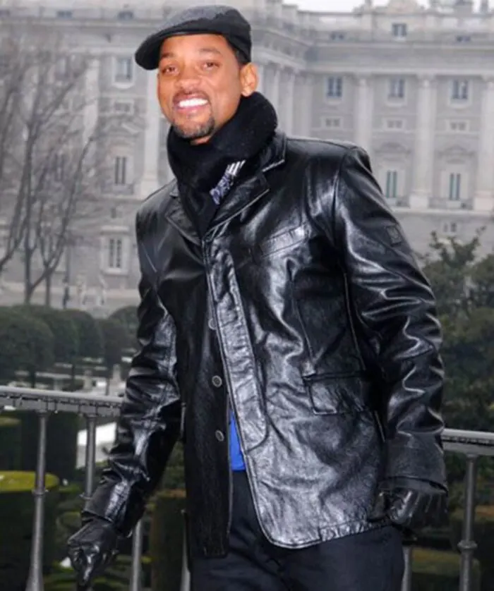 Will Smith American Actor Black Jacket