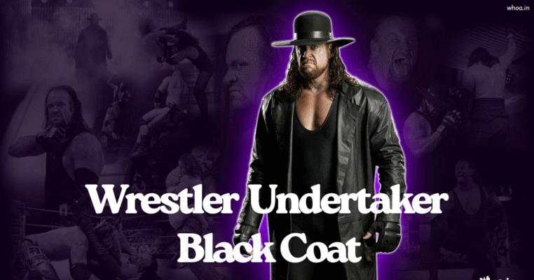 Wrestler Undertaker Black Coat