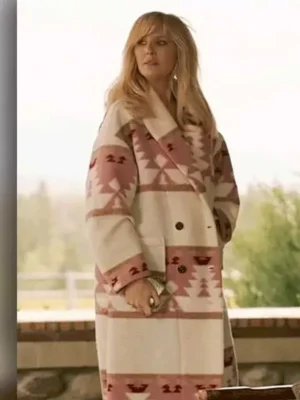 Yellowstone Beth Dutton Wool Trench Coat