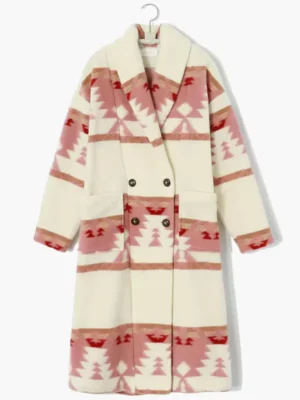 Yellowstone Beth Dutton Wool Trench Coat