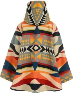 Yellowstone Kelly Reilly Brown Poncho