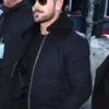 Zac Efron Black Wool Jacket