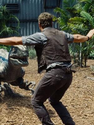 Jurassic World Chris Pratt Brown Leather Vest