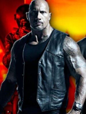 The Fate of the Furious Dwayne Johnson Black Vest