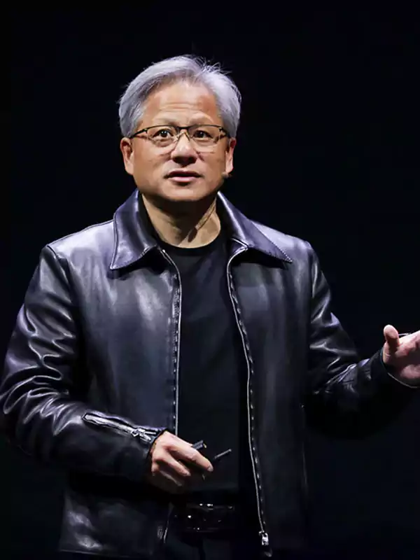 Computex Jensen Huang Black Jacket