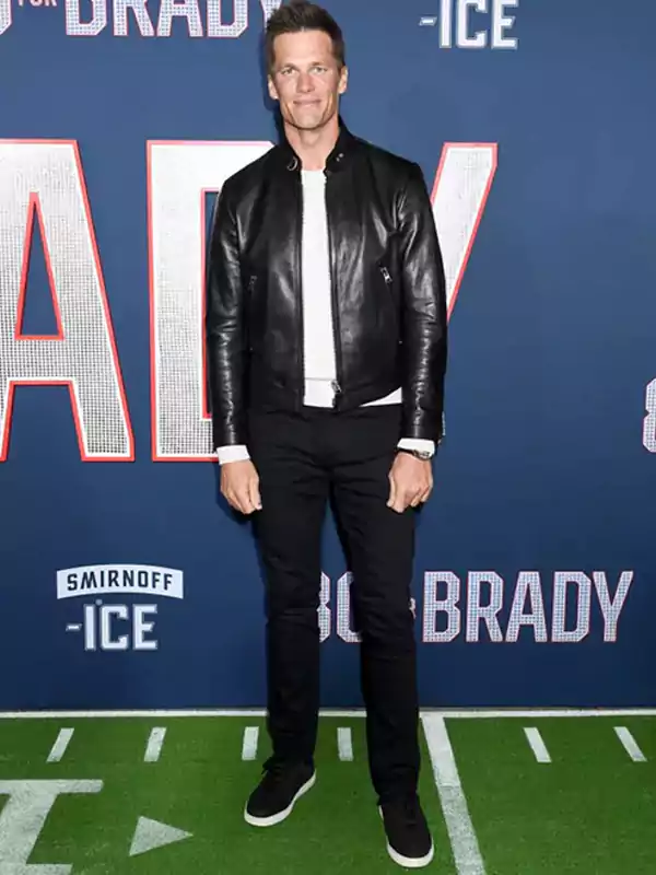 Tom Brady Leather Jacket